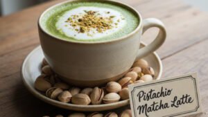 Pistachio Matcha Latte 