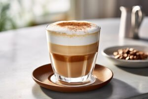 cortado recipe with oat milk foam