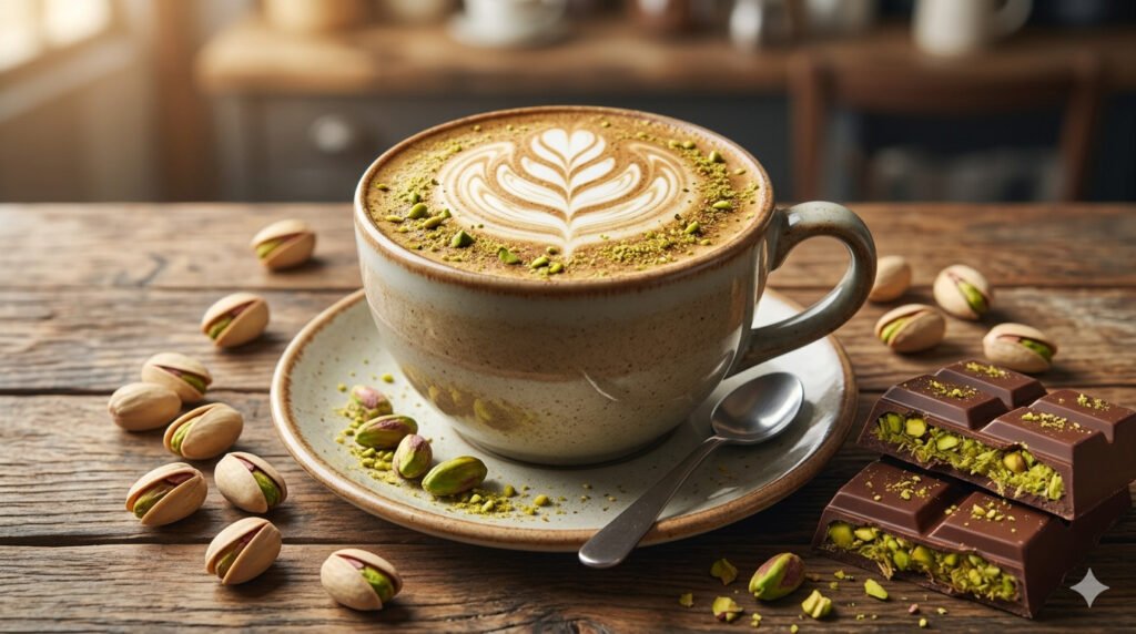 9 Steps to Craft the Perfect Pistachio Chocolate Mocha (Dubai-Inspired Coffee Recipe)