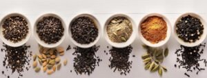 spices used in latte espresso drinks